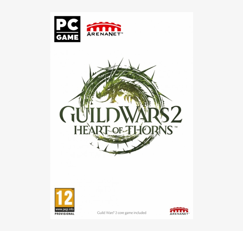 Guild Wars 2 Heart Of Thorns Serial Key - Graphic Design, transparent png download
