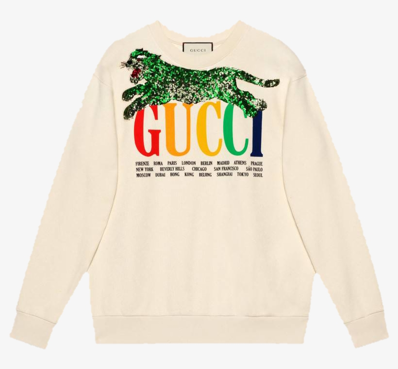 💓gucci Transparents💓 - Gucci Cities Sweatshirt, transparent png download