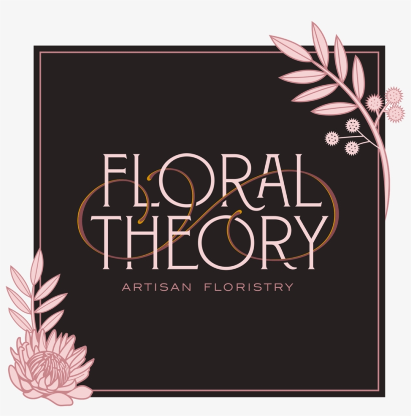 Floral Theory Square Logo Dark - Floral Design, transparent png download