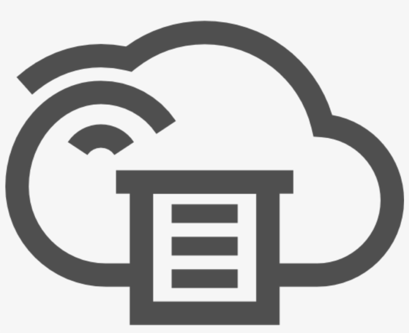 Mobile Apps Print - Cloud Computing, transparent png download