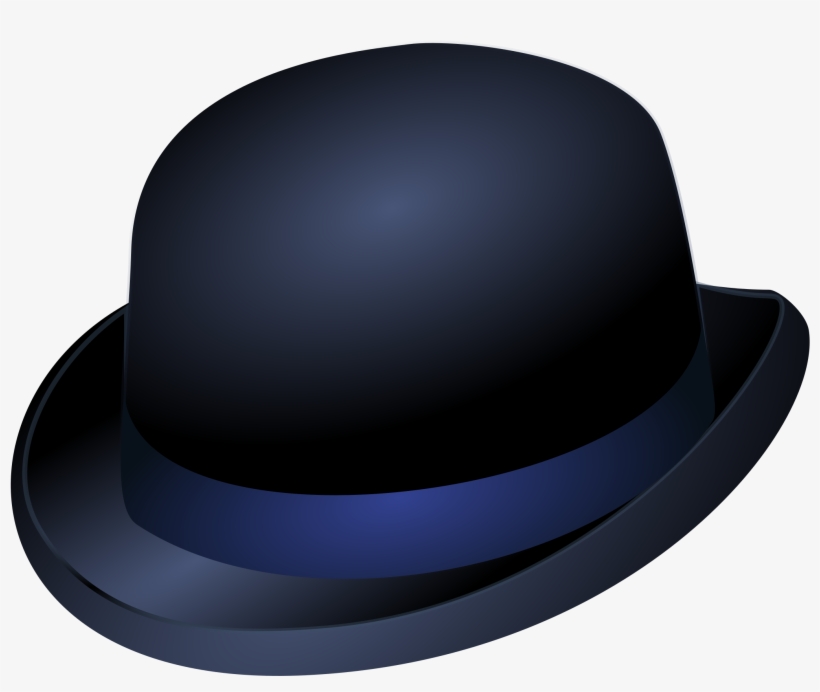 Big Image - Bowler Hat Clip Art, transparent png download