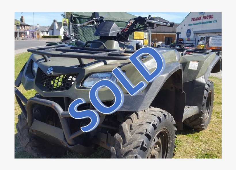 New Used Suzuki Lt F400f Kingquad Manual Atv - All-terrain Vehicle, transparent png download