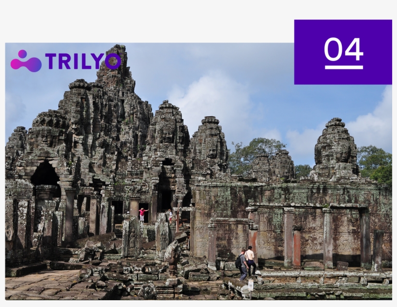 Visit The Angkor Temples, Cambodia- Trilyo - Angkor Thom, transparent png download