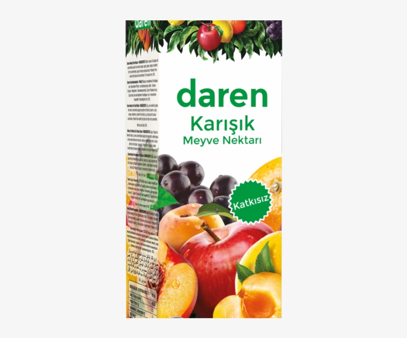 Mixed Fruit Nectar 1ltr - Mixed Fruit Nectar Daren, transparent png download