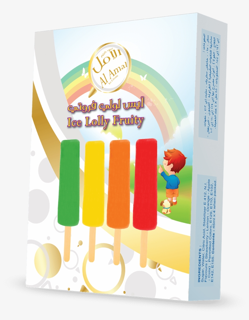 4 In 1 Water Ice 180 Ml - Graphic Design, transparent png download