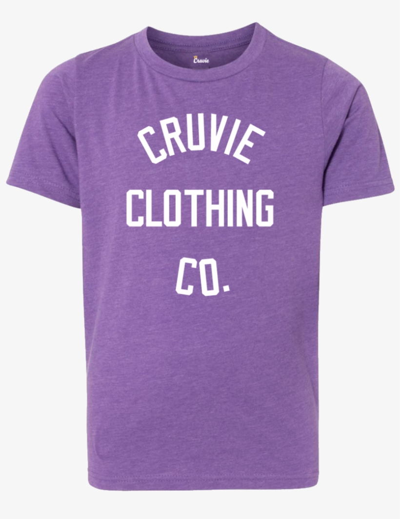 Cruvie Kids Tshirt Purplerush Wht Ccc, transparent png download