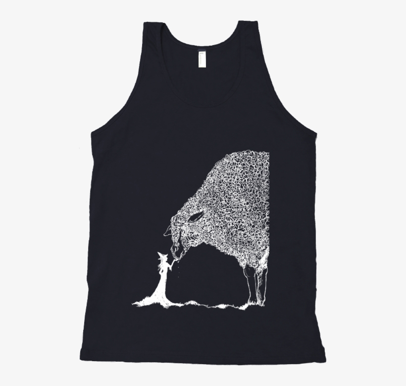 Sheep & The Witch Tank Top - Active Tank, transparent png download