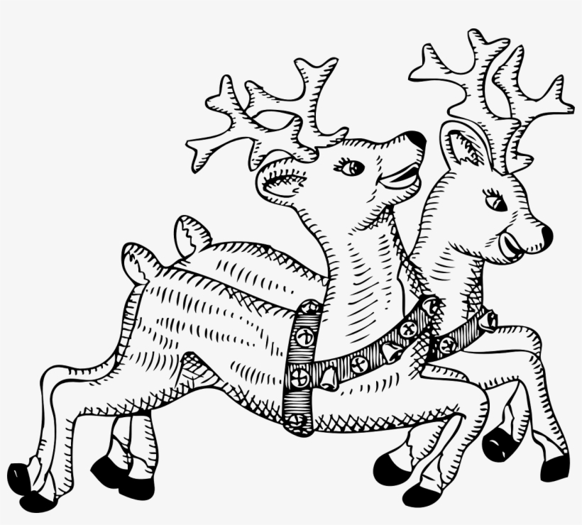 Claus - Christmas Drawings Black And White, transparent png download