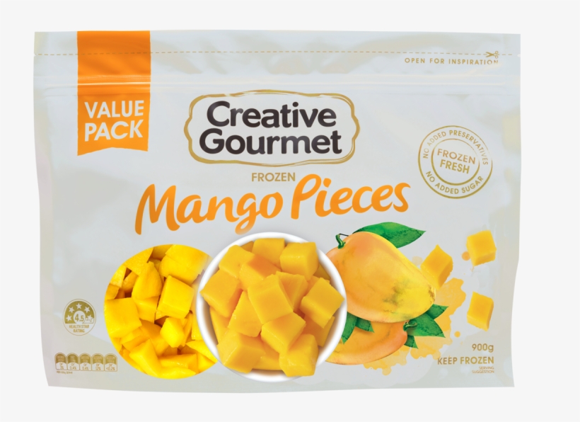 Deliciously Fruity Creative Gourmet Mango Pieces Are - Creative Gourmet Frozen Mango, transparent png download