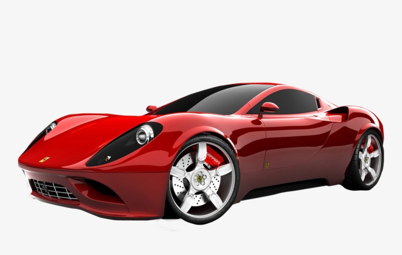Ferrari Car Png Image - Ferrari Sport Car Red, transparent png download