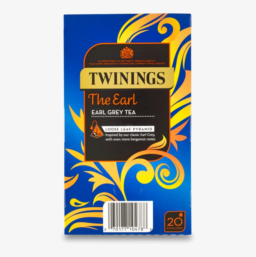 Twinings Whole Leaf Silky Pyramid Envelope The Earl - Twinings Earl Grey, transparent png download