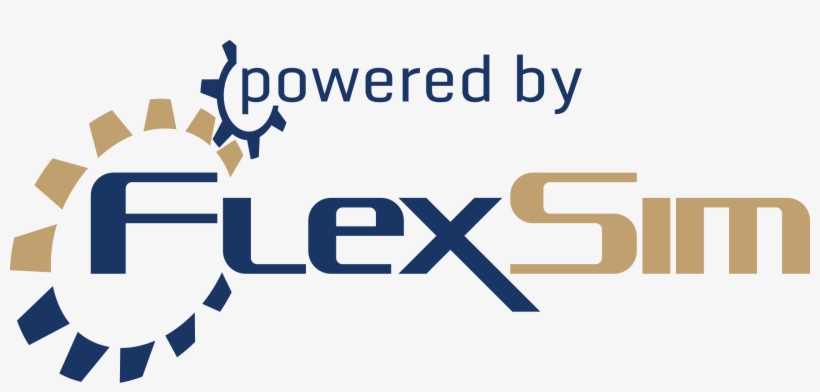 Poweredbyflexsim Gears 2018 05 11 - Flexsim, transparent png download