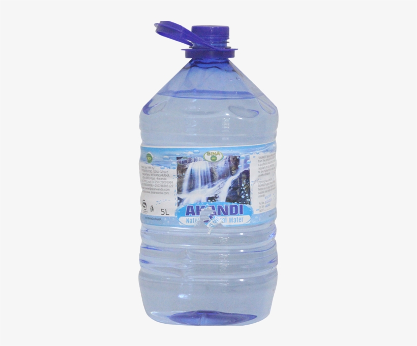 Akandi Natural Mineral Water 5l - Mineral Water, transparent png download
