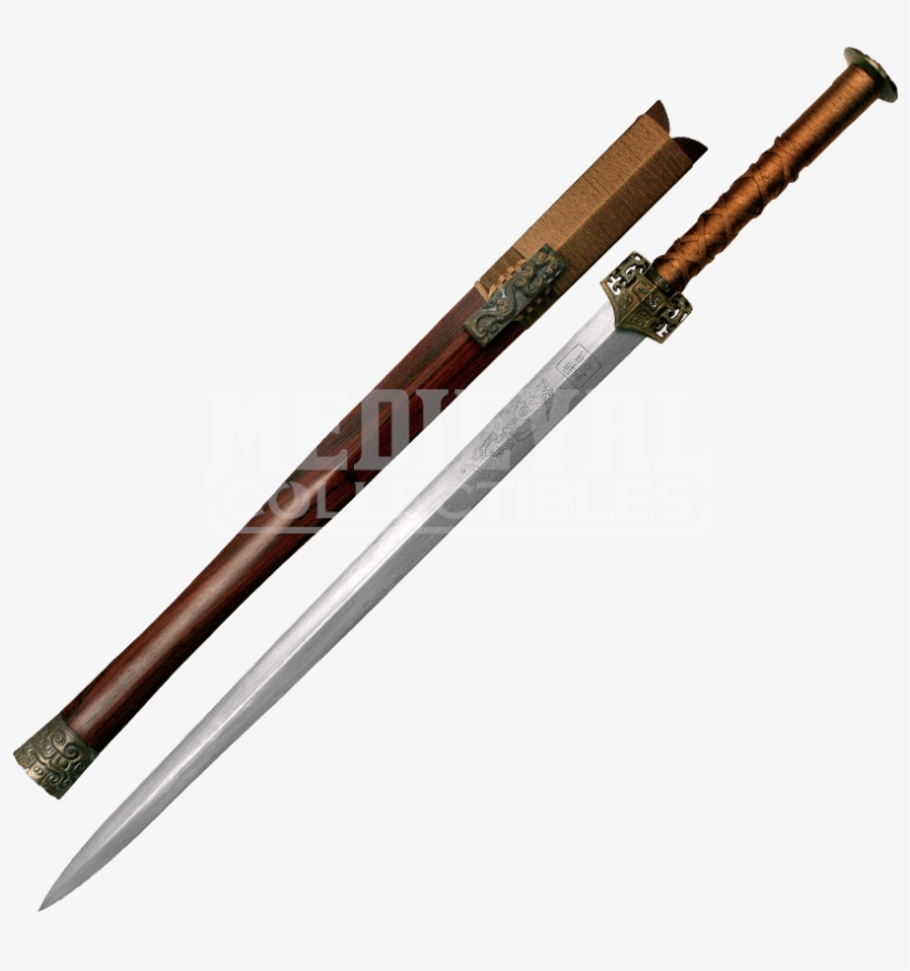 Battle Sword Of The Han Dynasty - Han Battle Sword, transparent png download