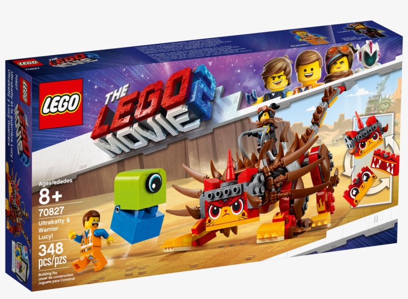 70827 Ultrakatty & Warrior Lucy - Lego Movie 2 Ultrakatty And Warrior Lucy, transparent png download
