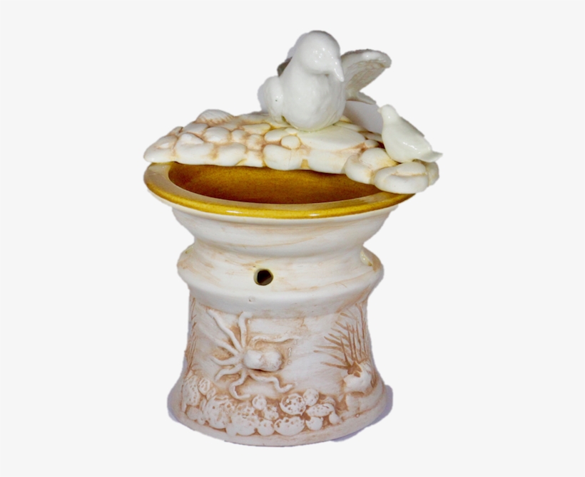 Zensuous Ceramic Aromatherapy Oil Candle Burner Ocean - Sculpture, transparent png download