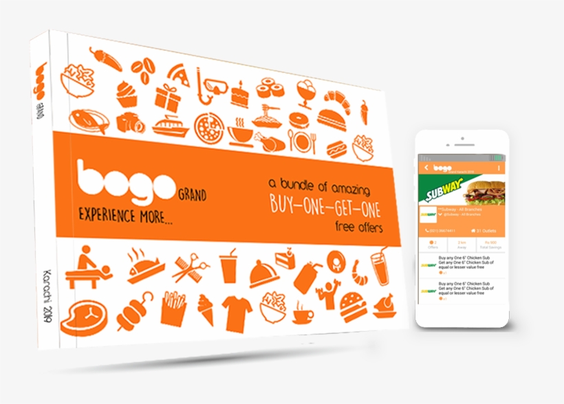 Free Collection Of 40 Discount Vouchers Karachi - Bogo Book, transparent png download
