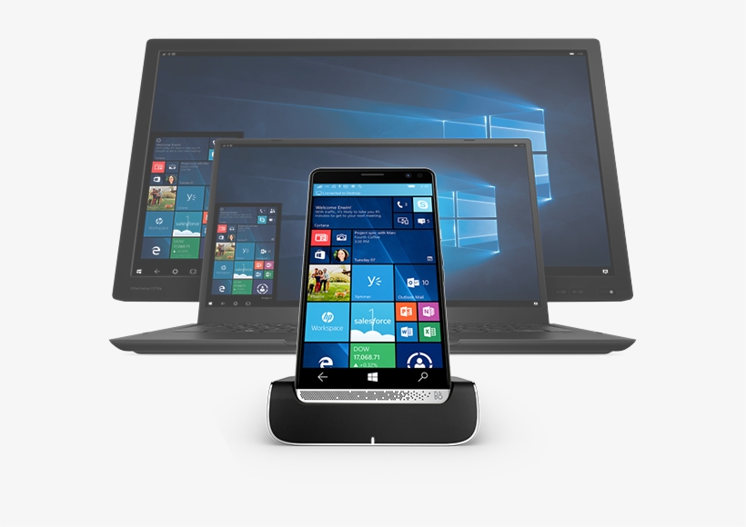 Hp Elite X3 Smartphone Dock As Desktop Pc Phone Hybrid - Hp Elite X3 Best, transparent png download