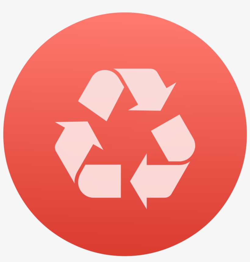 My "rti Life" Turned A Full Circle - Recycle Logo Png White, transparent png download