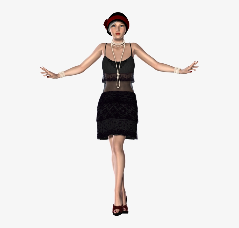 600 X 723 16 - Flapper 1920 Png, transparent png download