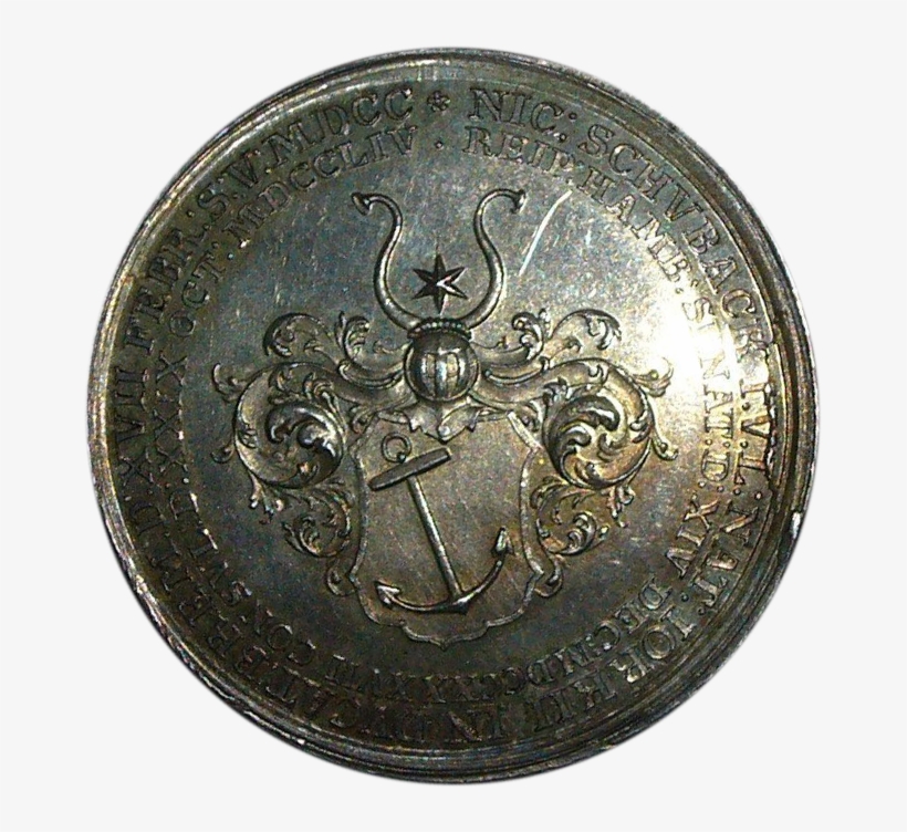 Bürgermeisterpfennig 1783 Rückseite - Antique, transparent png download