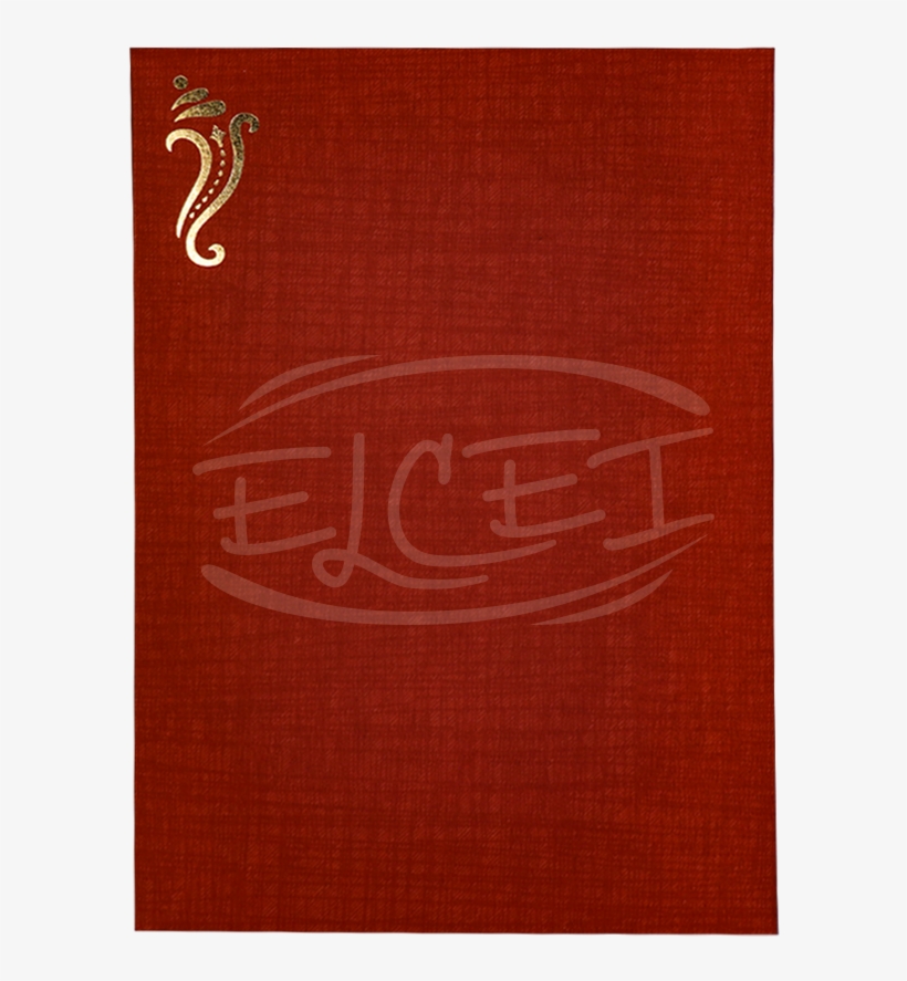 Home Hindu Wedding Cards Traditional Hindu Wedding - Paper, transparent png download