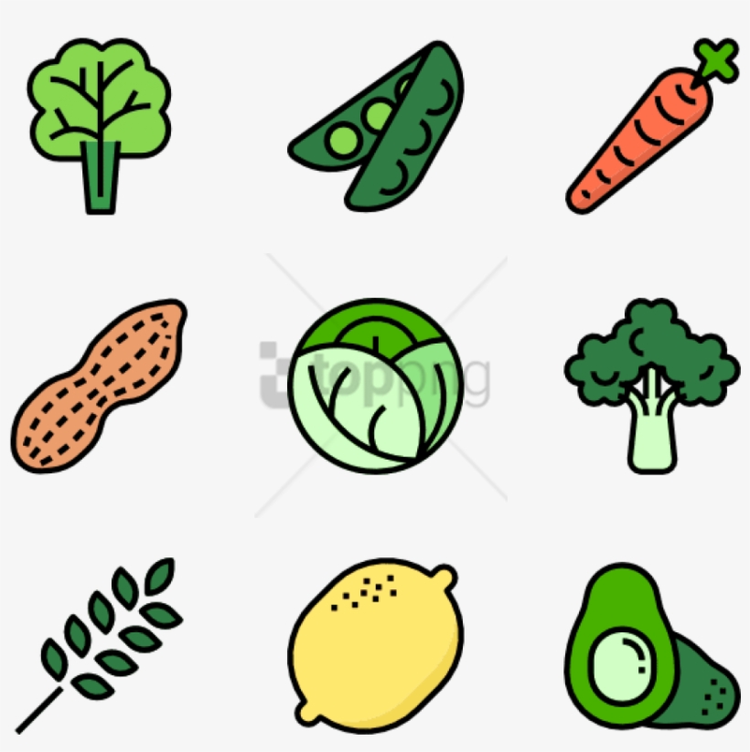 Free Png Vegetable Icon Png Image With Transparent - Vegetable Cartoon Png, transparent png download