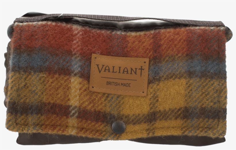 Front View Of Valiant Haworth Mocha Checked Tartan - Coin Purse, transparent png download