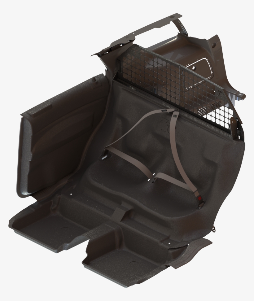 Pts Pi02 Ford Police Interceptor Sedan Prisoner Transport - Briefcase, transparent png download