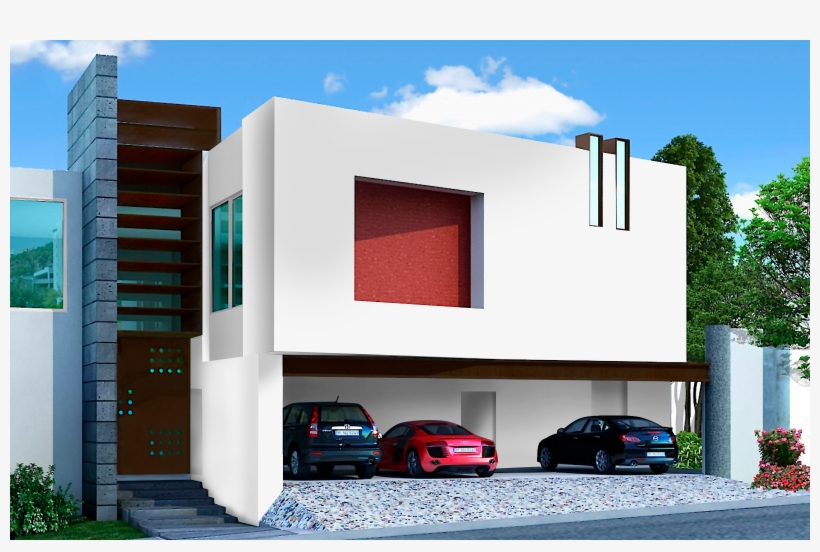 Fachada Color Blanco Humo, transparent png download