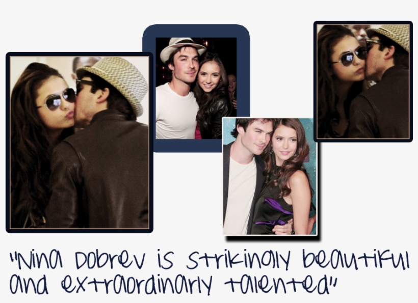 Nylon Tv And Cast Of Vampire Diaries - Collage, transparent png download