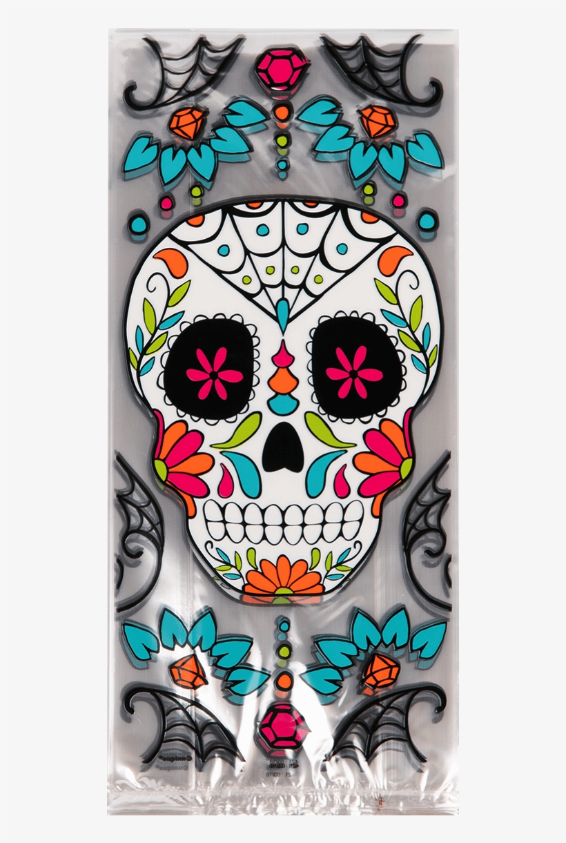Day Of The Dead Cello Bags - Jour Des Morts, transparent png download