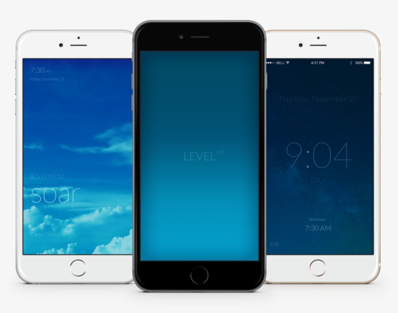 Mobile Alarm Application - Samsung Galaxy, transparent png download