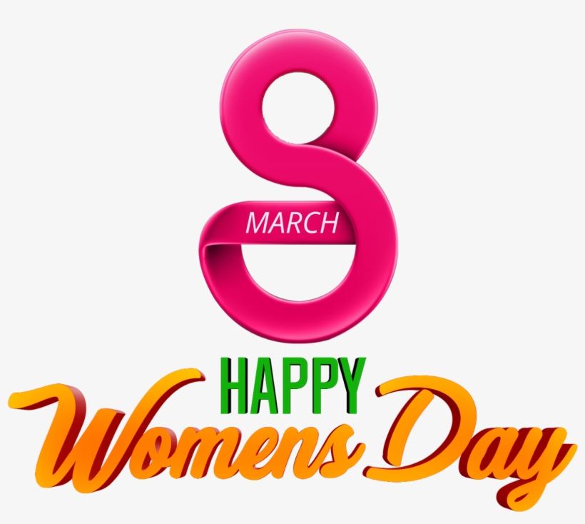 March 8th Transparent Background Logo And Png Images - Graphic Design, transparent png download