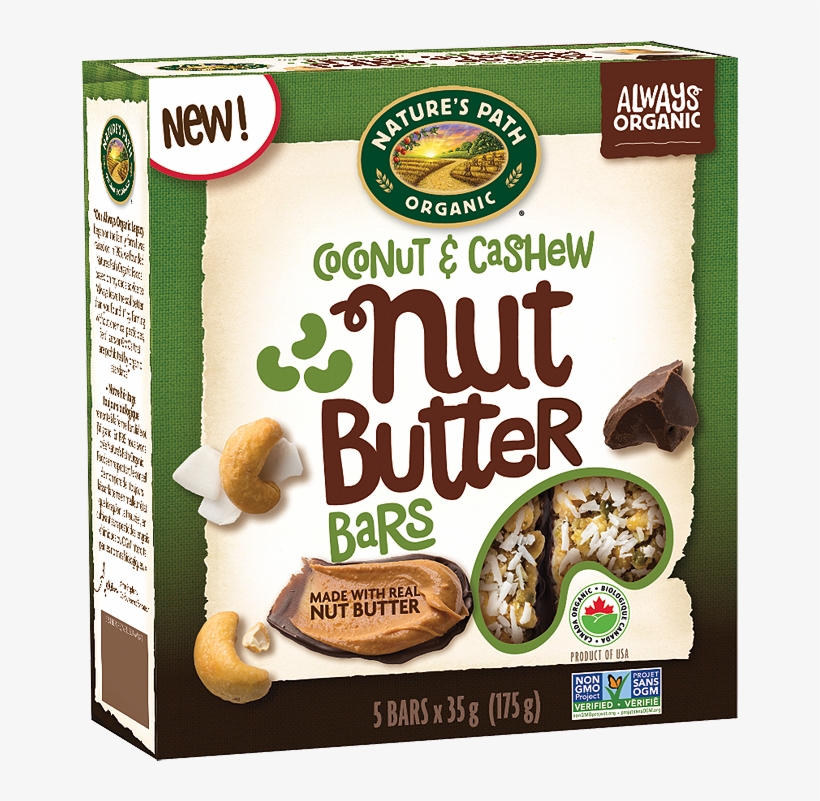 Nature's Path Nut Butter Bars, transparent png download