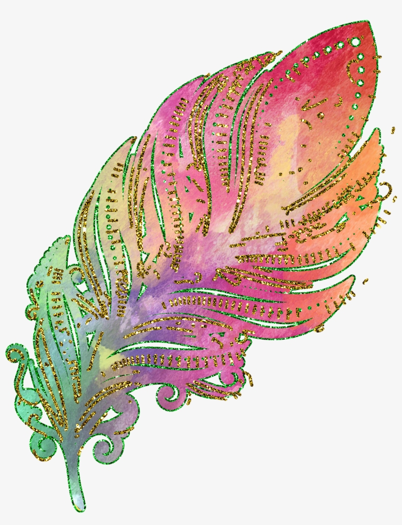 Peacock Clipart Glitter Illustration Transparent PNG 1500x1500