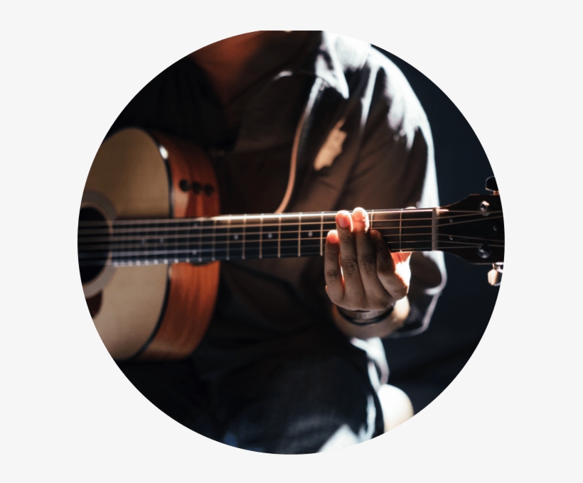 Closeup Guitar System Sound Quality And Isolation Vs - Man Playing Guitar Acoustic, transparent png download