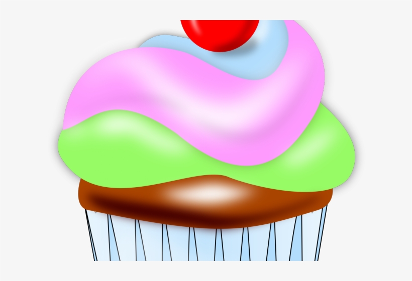 Cupcake Clipart Rose, transparent png download