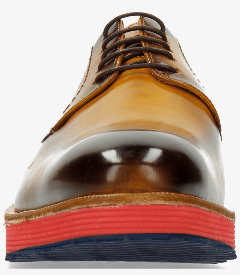 Derby Shoes Chris 1 Yellow Shade Brown Micro Mattone - Wood, transparent png download