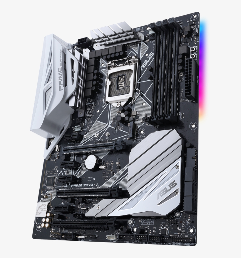Prime Z370-a Intel Z370 Ddr4 Atx Motherboard - Asus Prime Z370a, transparent png download