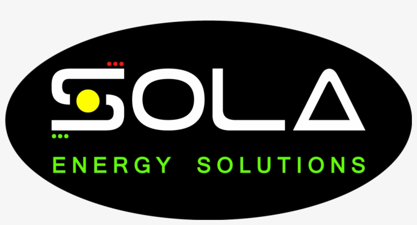 Black Logo Energy Solutions Oval, transparent png download