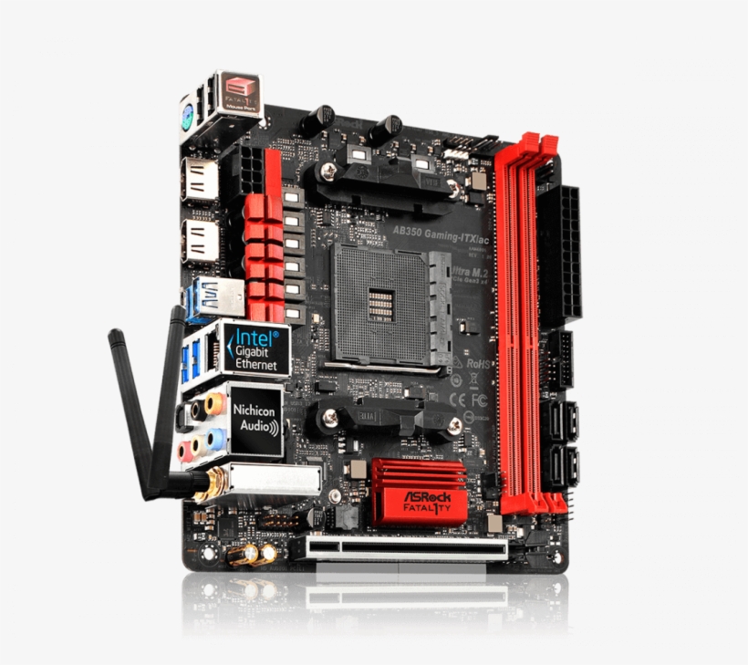Asrock Fatal1ty Ab350 Gaming Itx, transparent png download