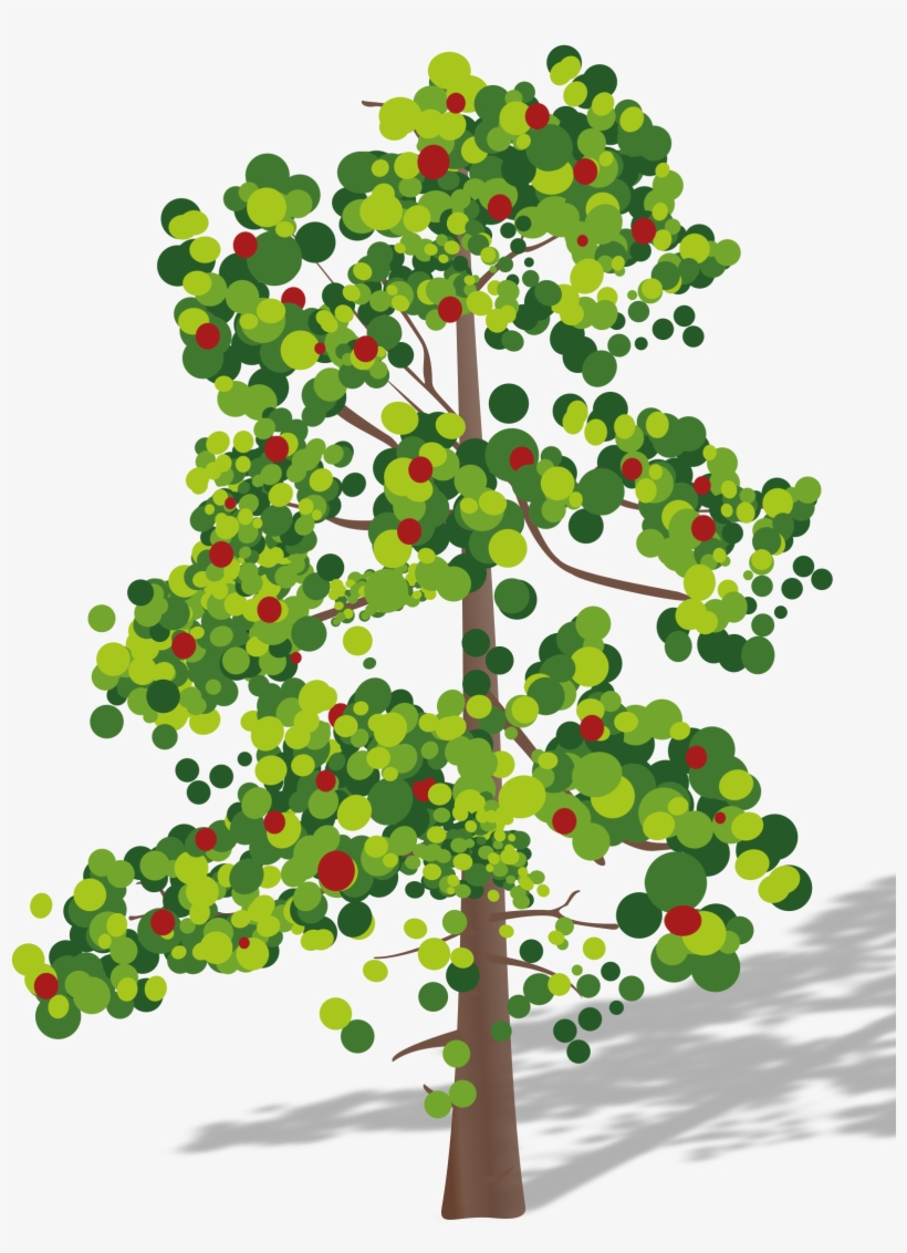 This Free Icons Png Design Of Tree With Flowers, transparent png download