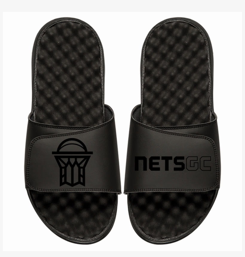 Islide Footwear Black / Size-3 Nets Gc Islide Tonal - Boston Celtics Slides, transparent png download