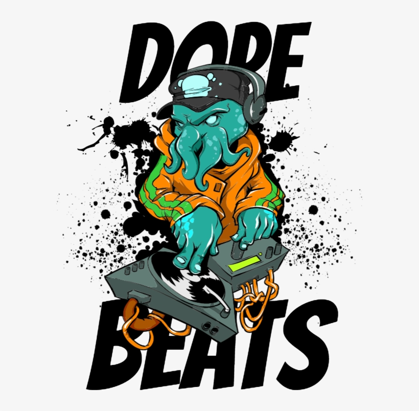 Dope Beats - Poster, transparent png download