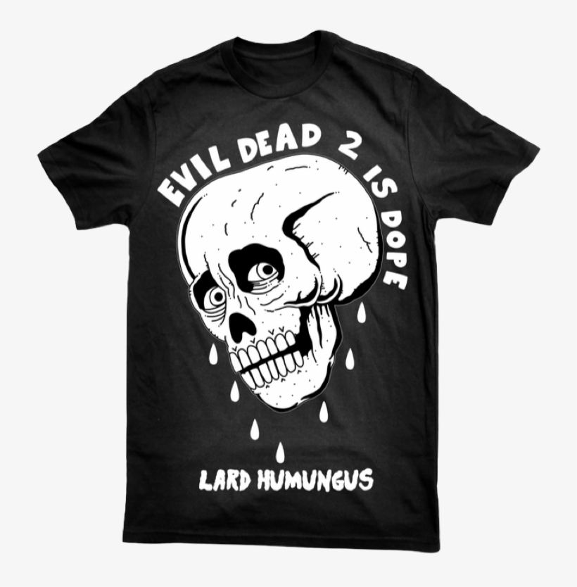 Image Of Evil Dope 2 Shirt Reprint - Skull, transparent png download