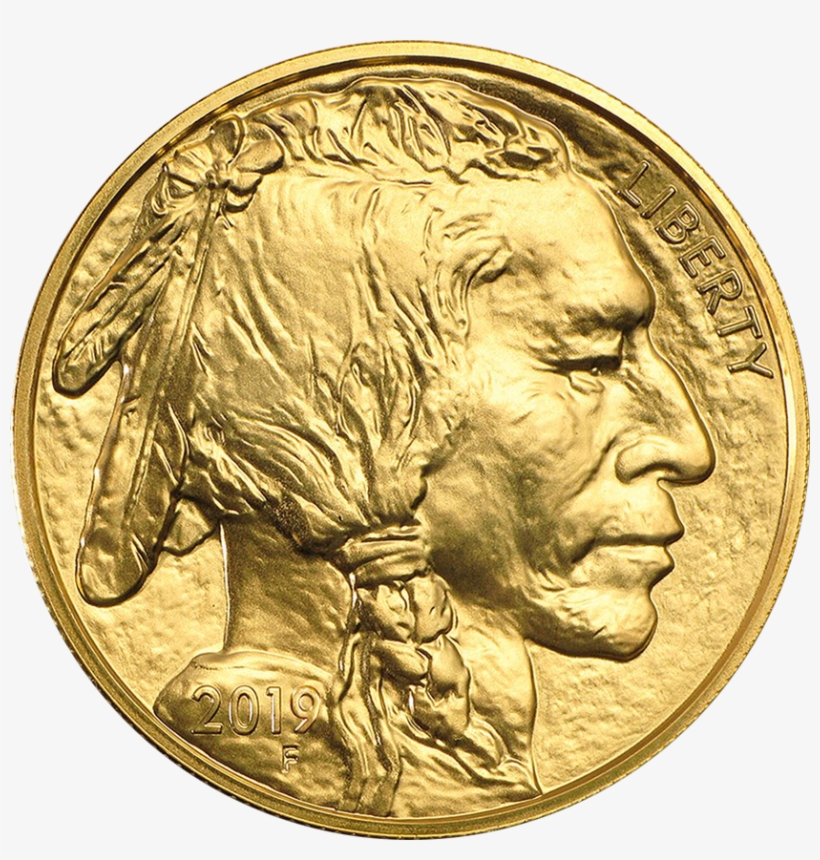 American Gold Buffalo - 1 Oz American Buffalo Gold Coin, transparent png download