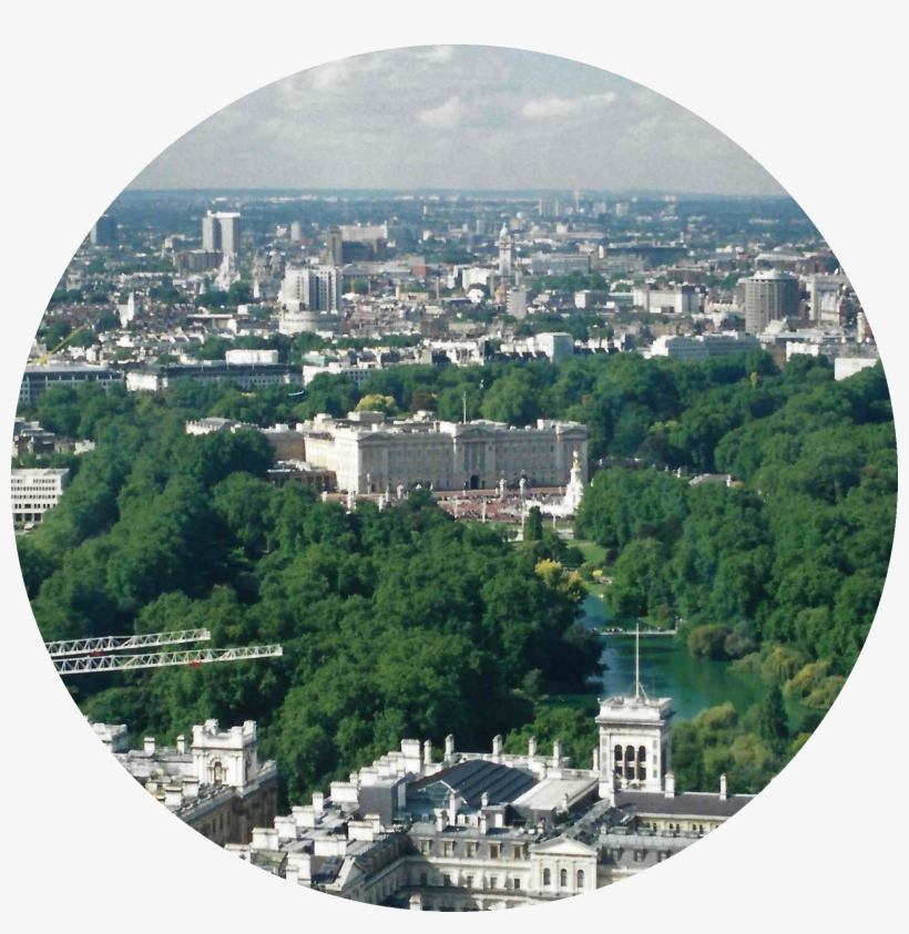 Buckingham Palace As See From The London Eye, transparent png download