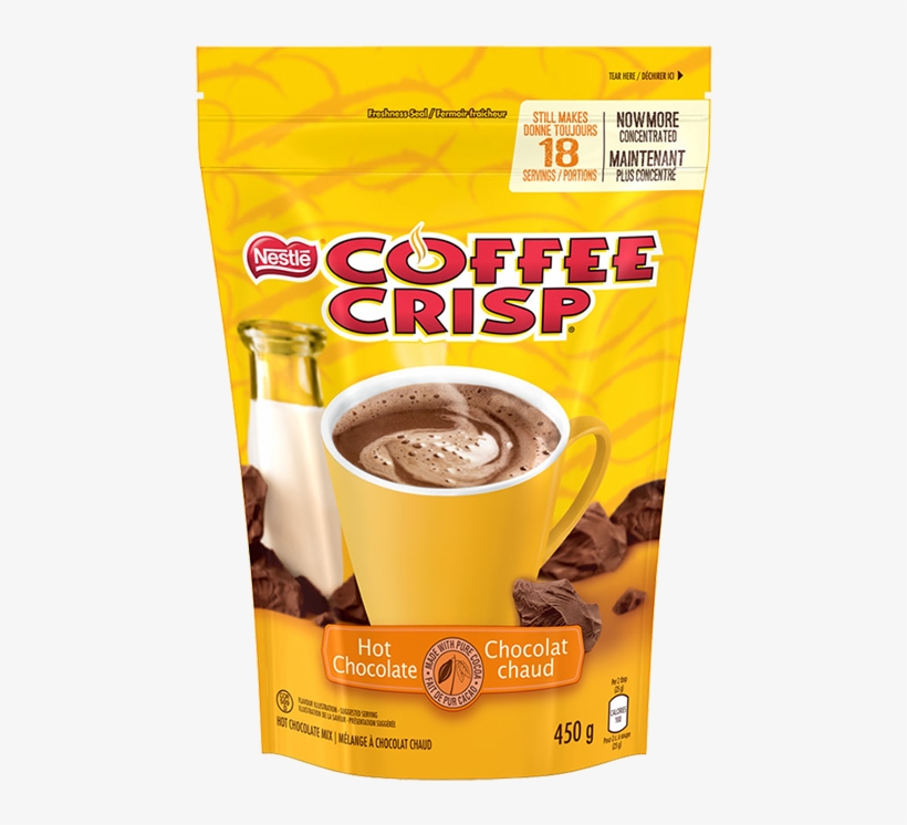 Alt Text Placeholder - Nestle Coffee Crisp Hot Chocolate, transparent png download