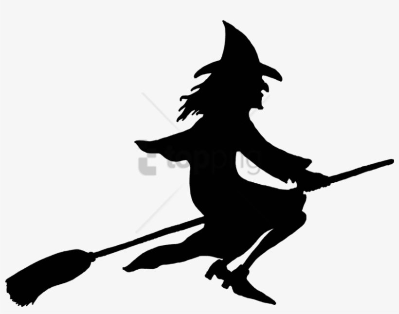 Free Png Transparent Halloween Png Image With Transparent - Halloween Witch Png, transparent png download